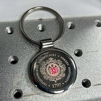 Лазерная гравировка на брелоке
